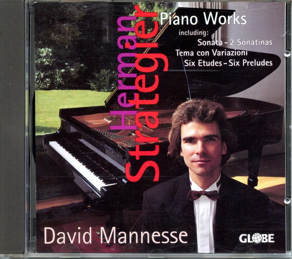 CD Piano Works door David Manesse